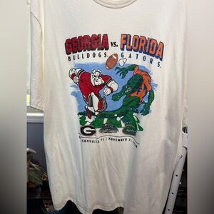 47 Cream NCAA Georgia vs Florida Graphic Tee. Men’s XXL